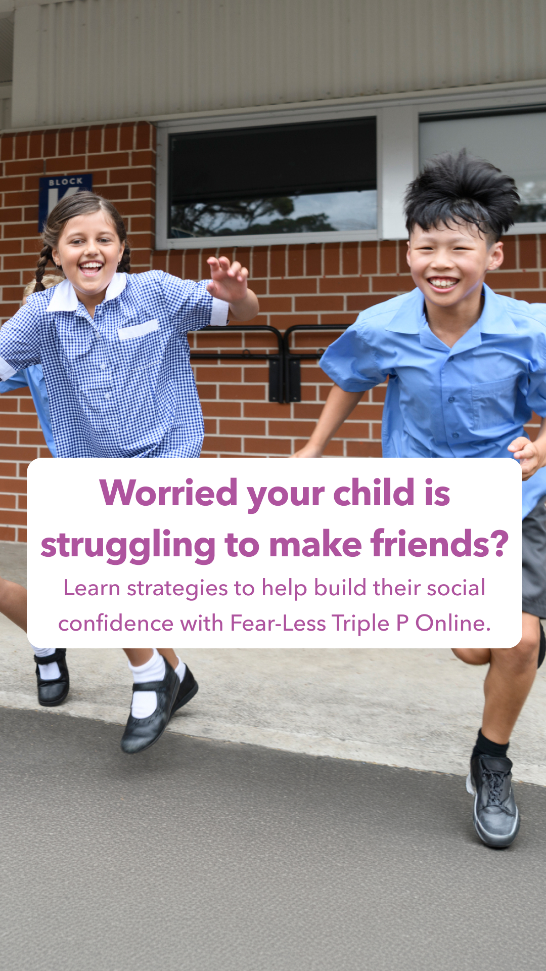 Triple P - Positive Parenting Program Facebook ad from Aug 17, 2026