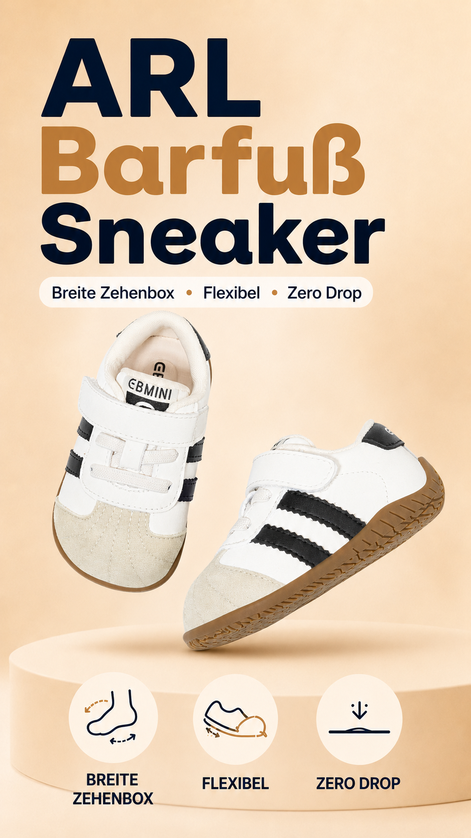Ebmini - Kinder Barfußschuhe Facebook ad