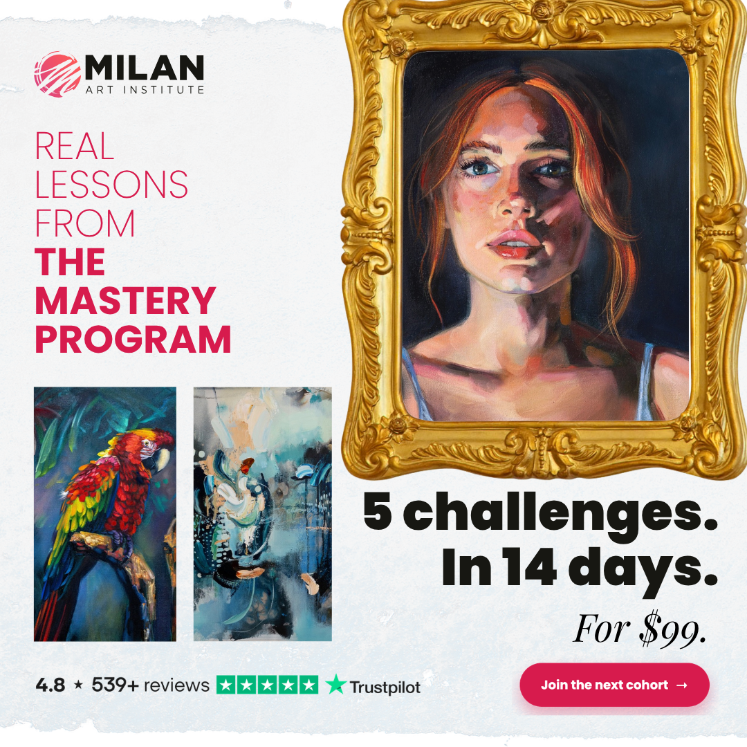 Milan Art Institute Facebook ad