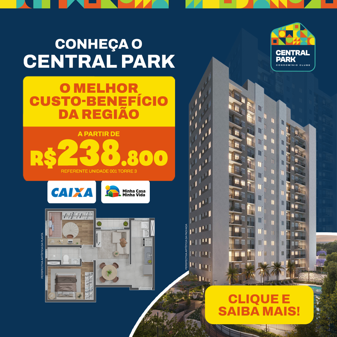 Central Park Condomínio Clube Facebook ad from Jun 22, 2026