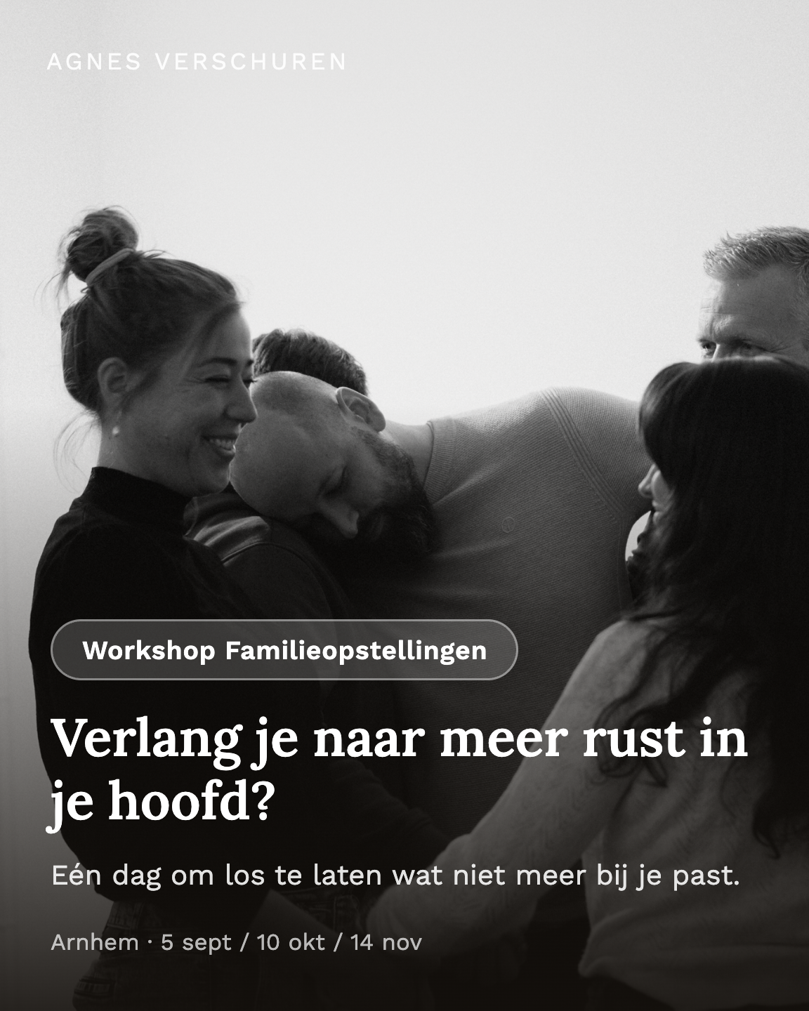 Agnes Verschuren Familieopstellingen Facebook ad: Geef je op