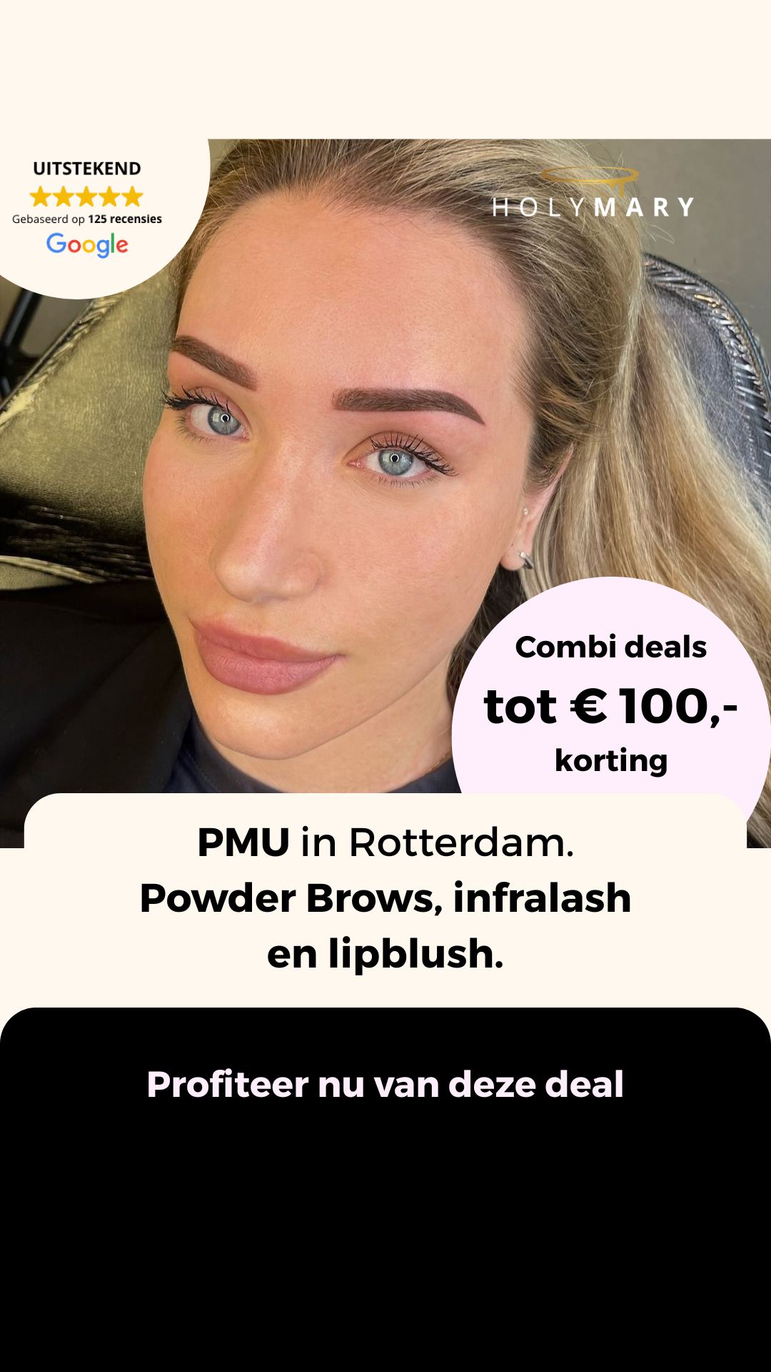 Holymary Facebook ad
