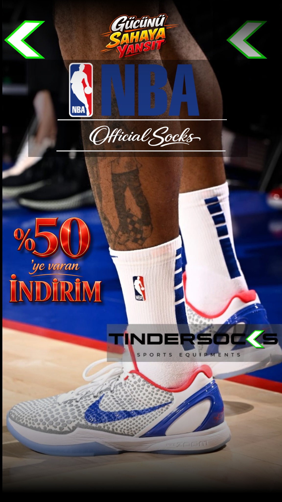 Tinder Socks Facebook ad from Apr 4, 2026