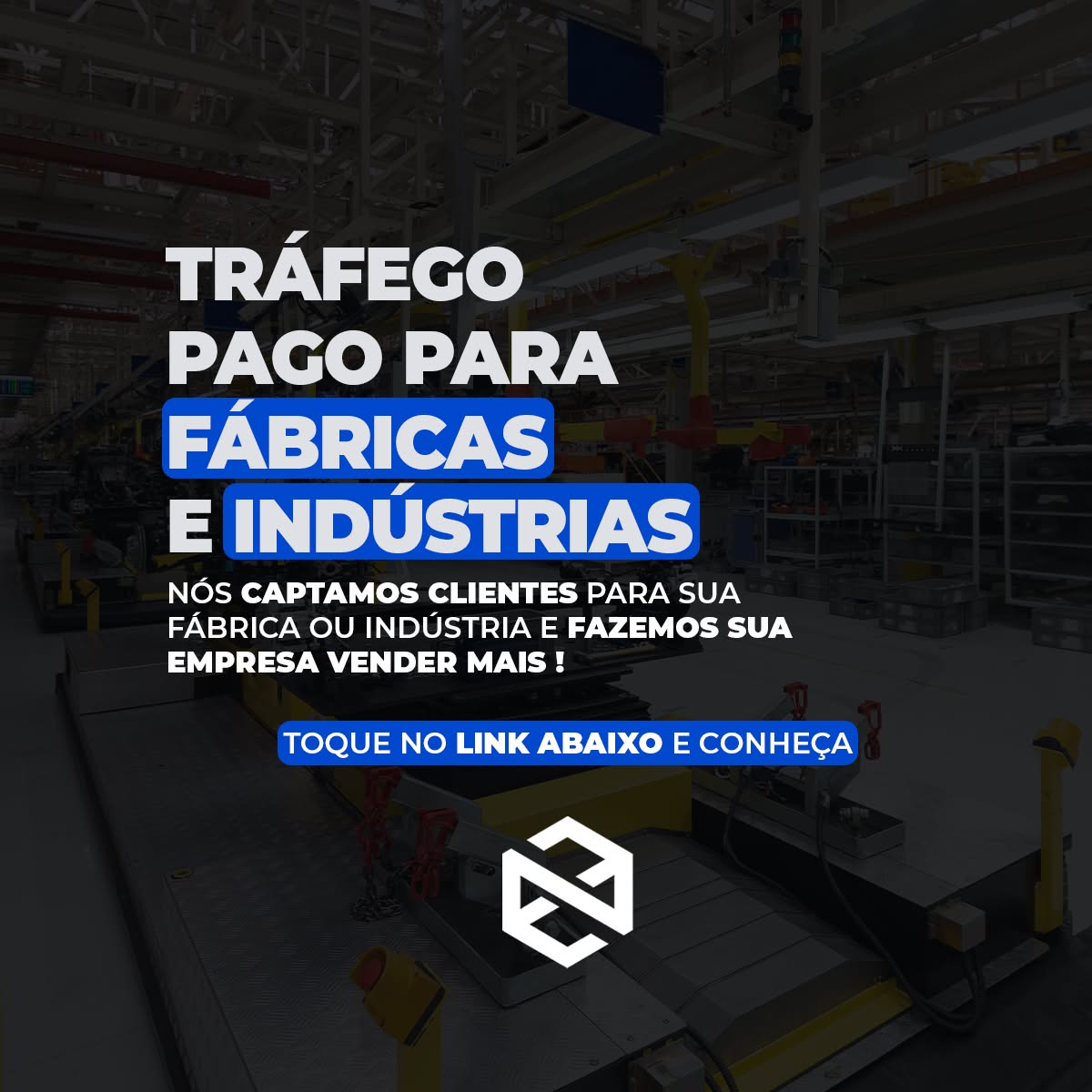 B2B Marketing Agency Facebook ad: NÓS PODEMOS TE AJUDAR