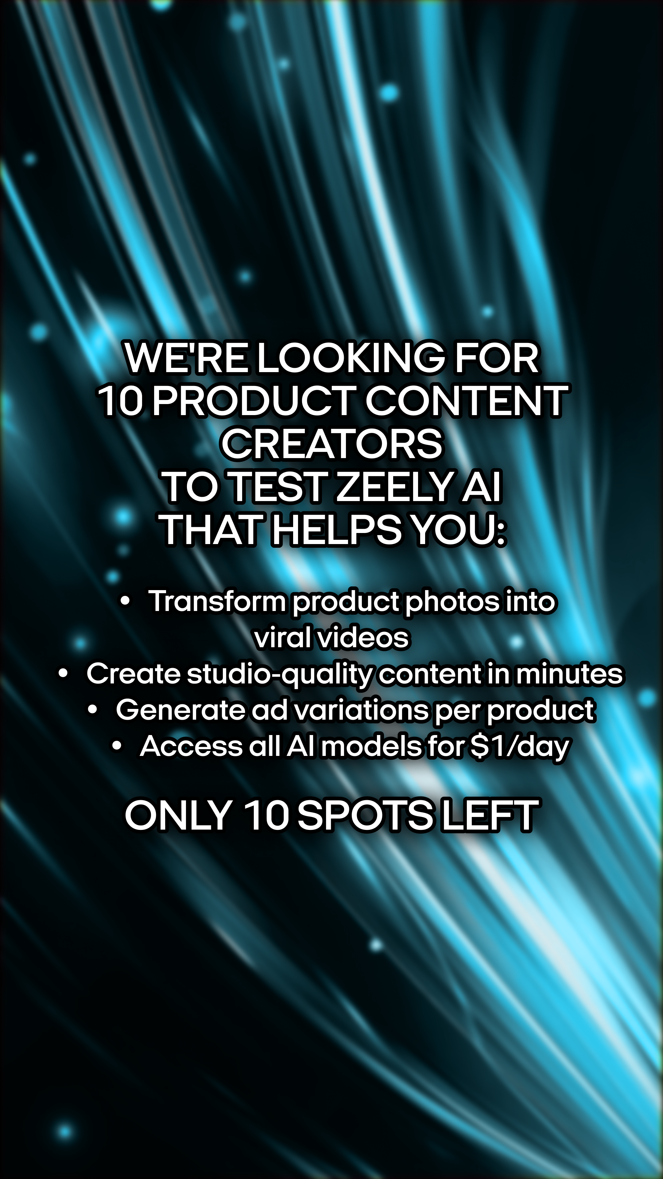 Zeely Facebook ad