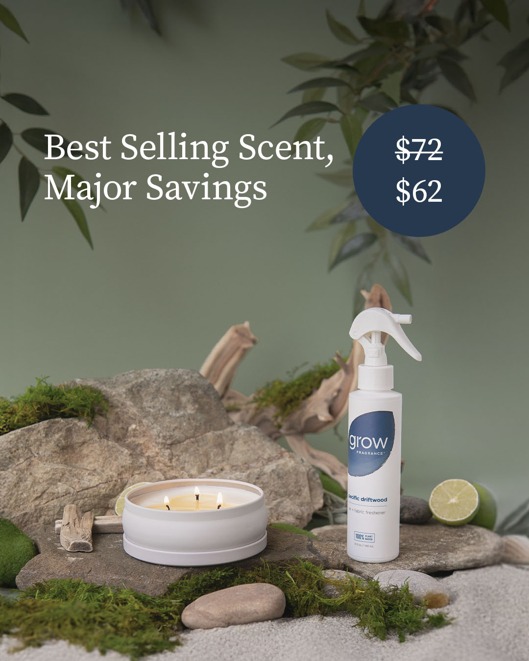 Grow Fragrance Facebook ad