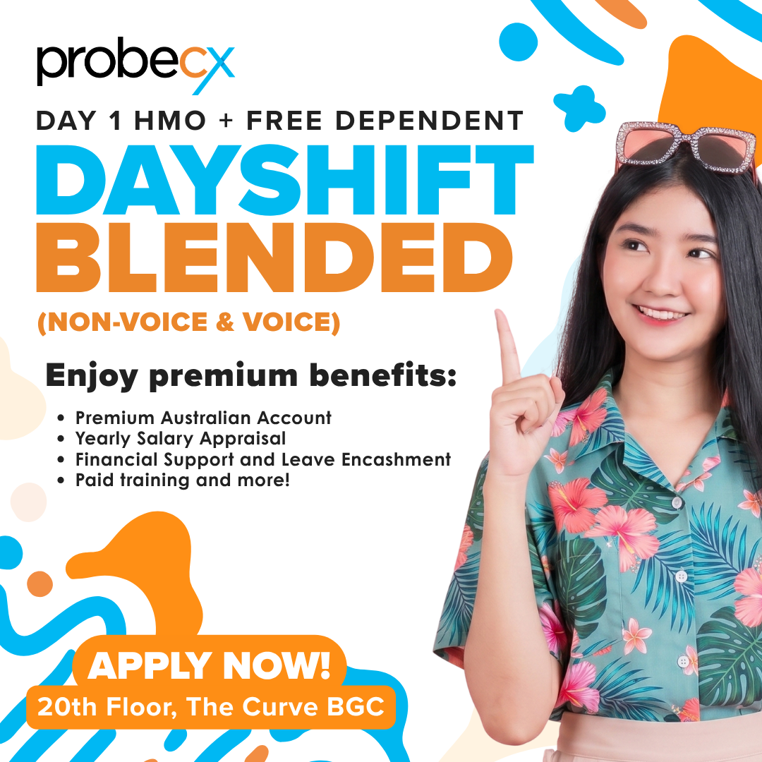 Probe CX Philippines Facebook ad
