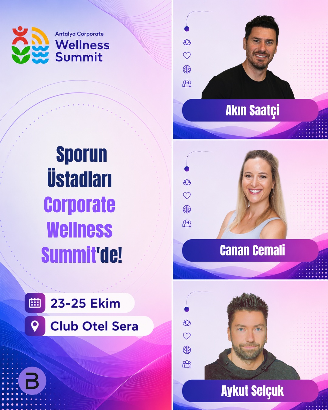 Brandizma Facebook ad: Bu bir 'dinle-geç' konferansı değil.