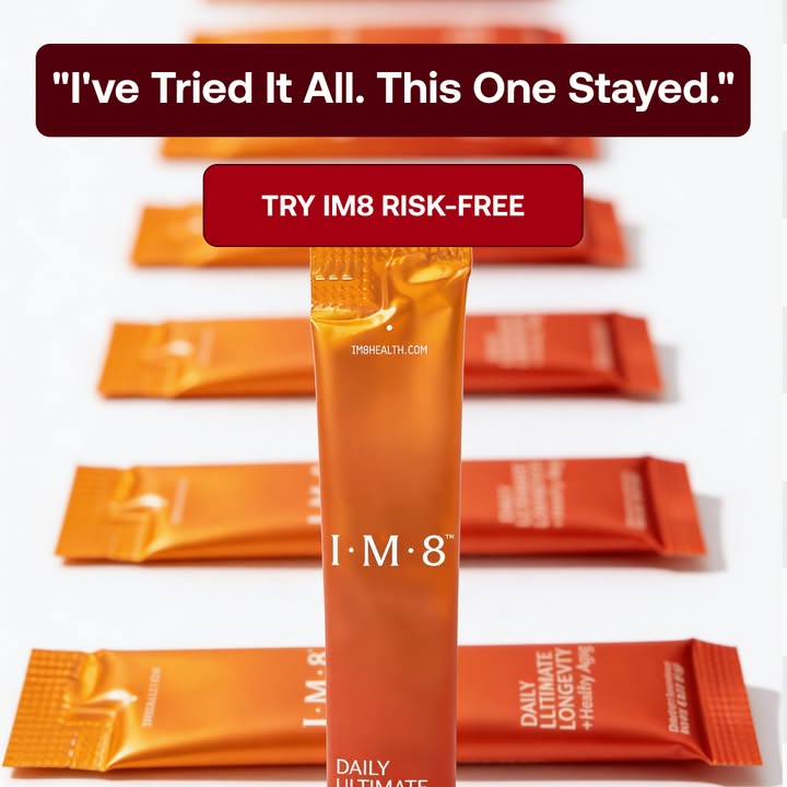 IM8 Global Facebook ad: Longevity Starts at the Cellular Level