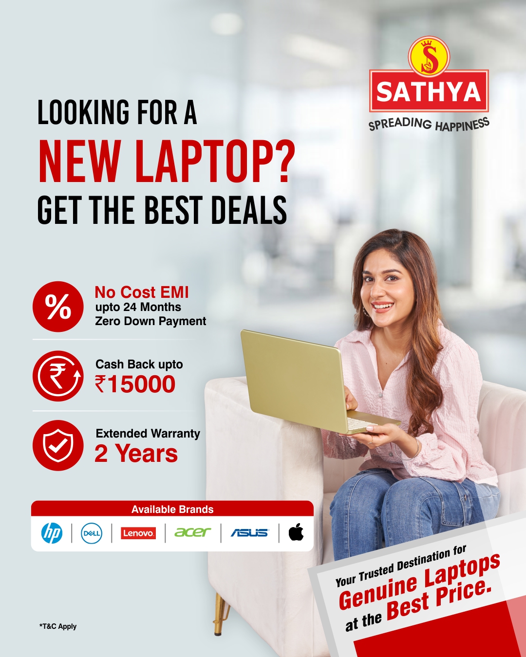 Sathya Retail Facebook ad