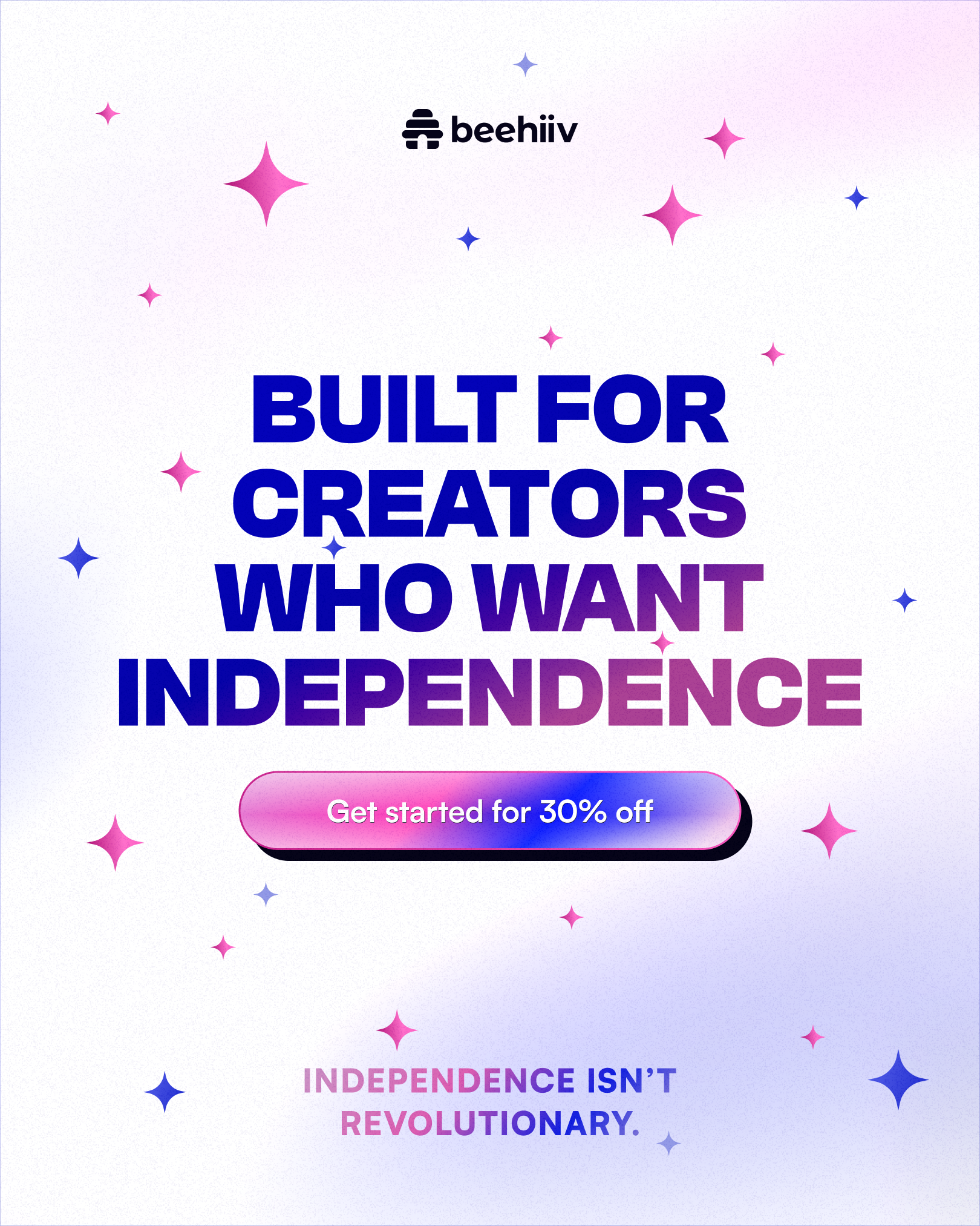 beehiiv Facebook ad