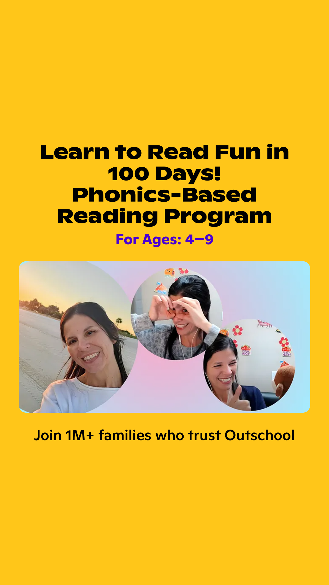 Outschool Facebook ad