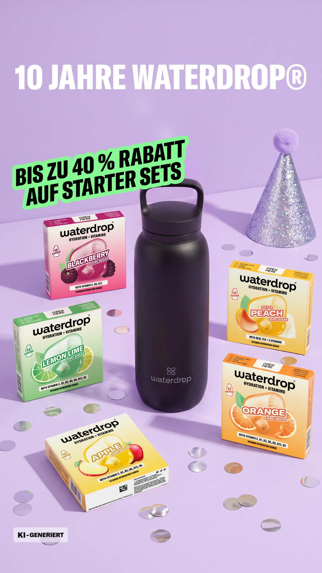 waterdrop Facebook ad