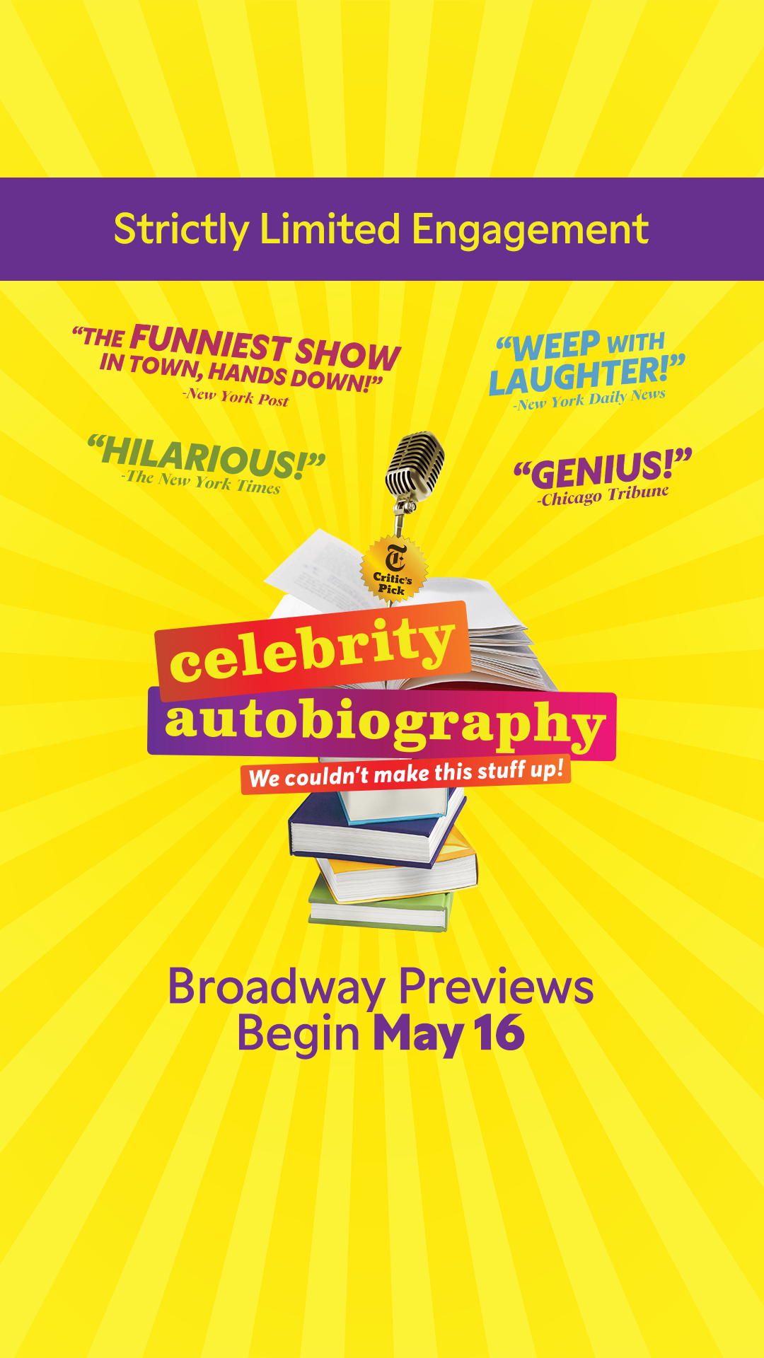 Celebrity Autobiography Facebook ad from May 9, 2026