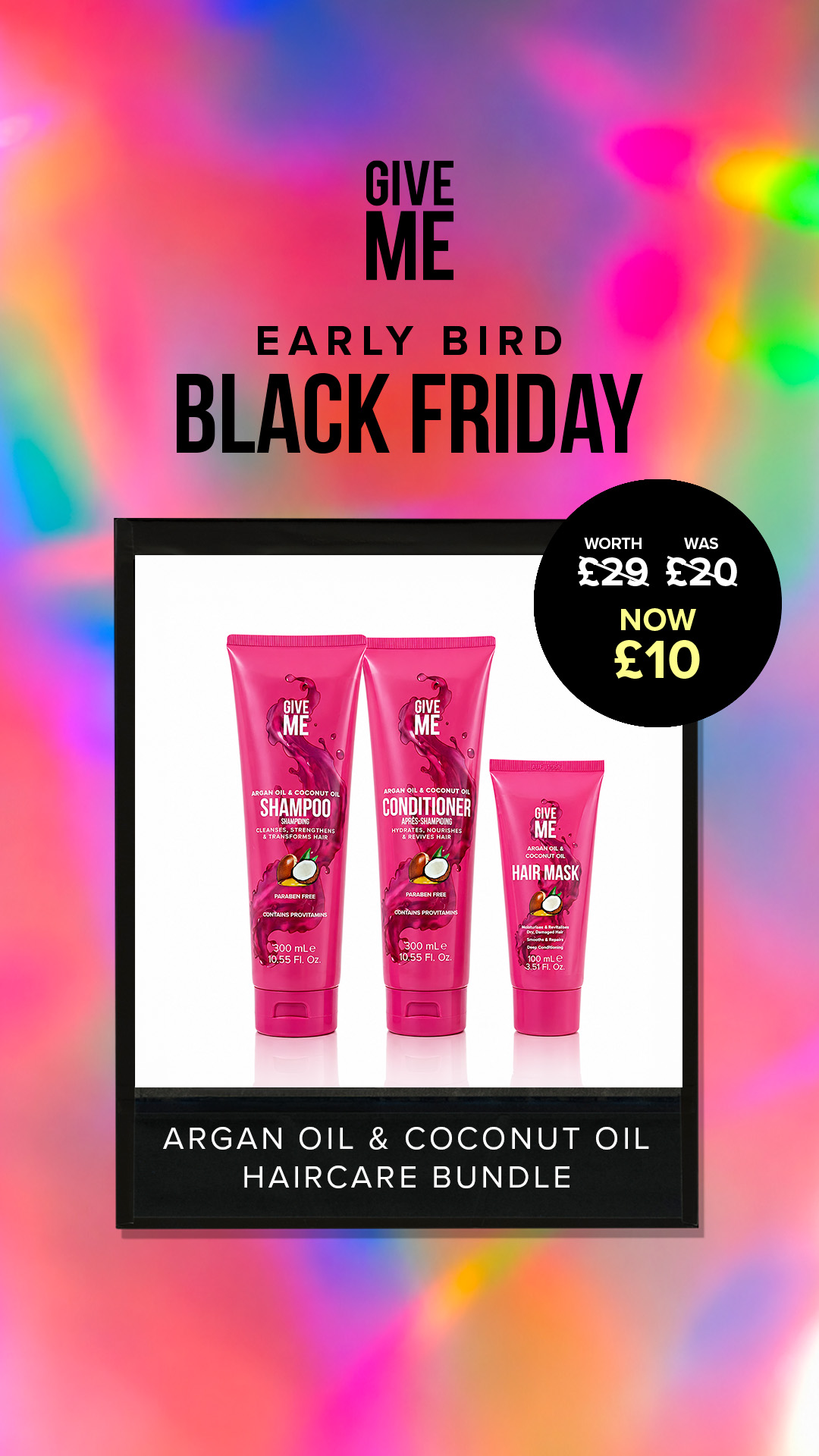 Give Me Cosmetics Facebook ad