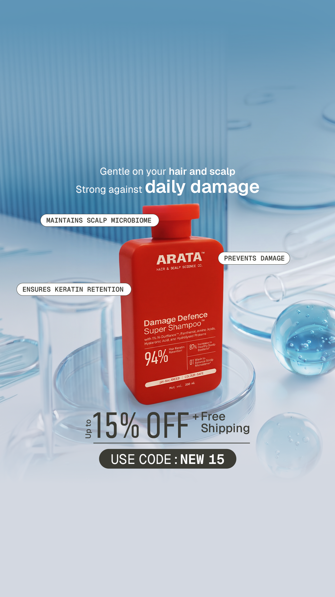  Arata Hair Care Facebook ad