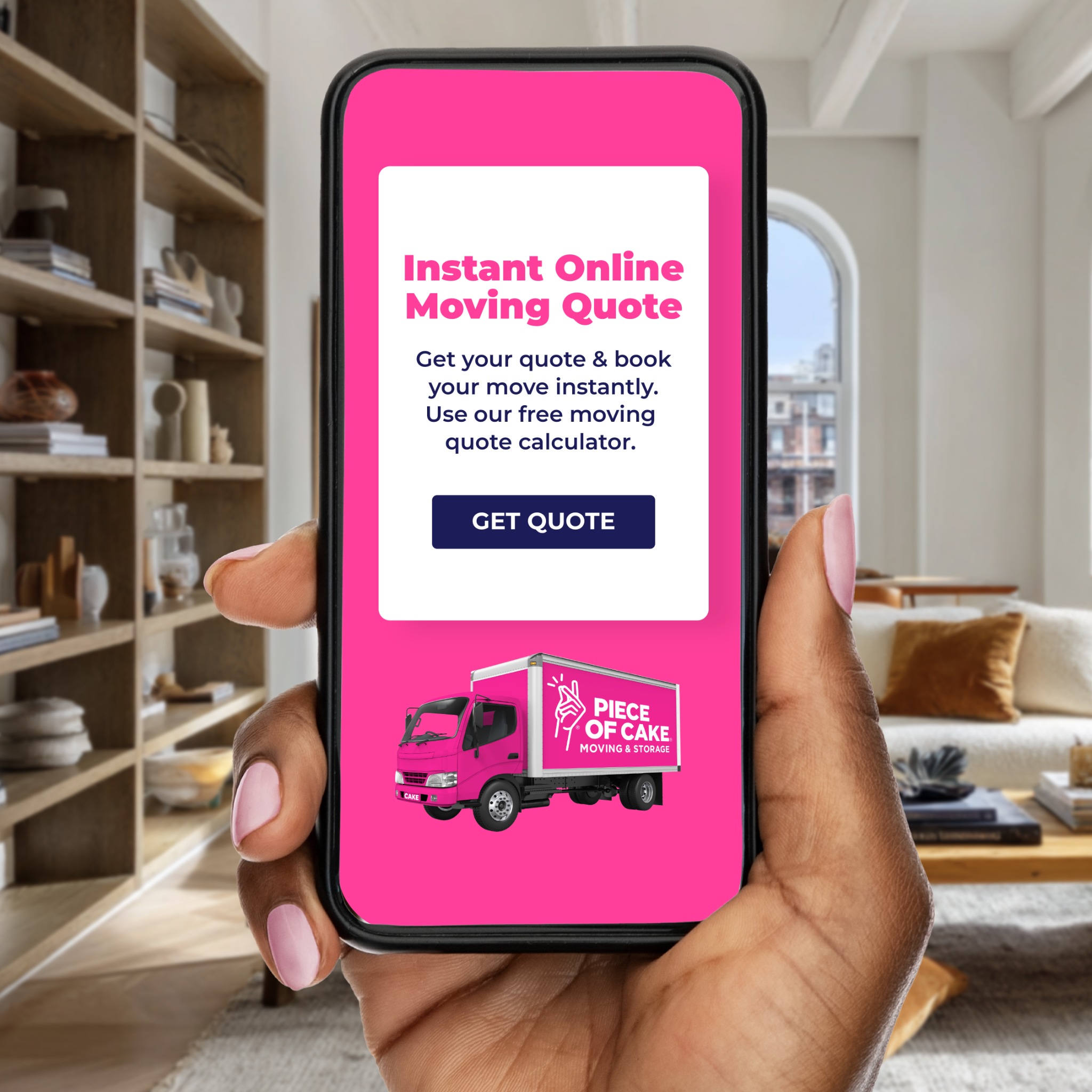 Piece of Cake Moving & Storage Facebook ad