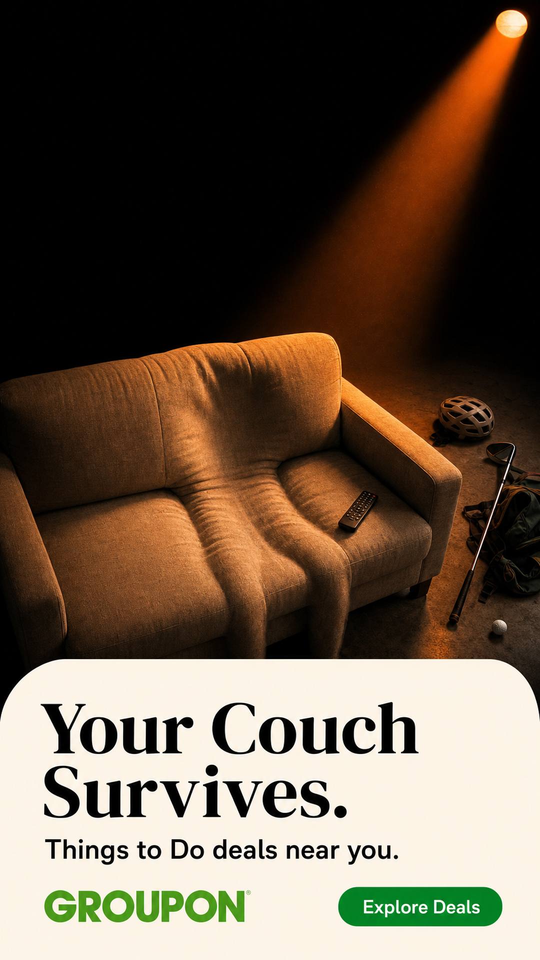Groupon Facebook ad