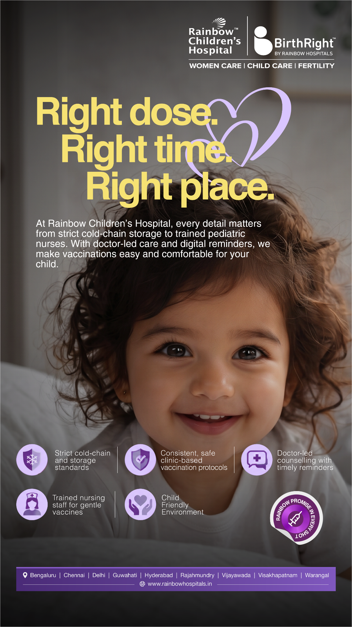 Rainbow Hospitals Facebook ad