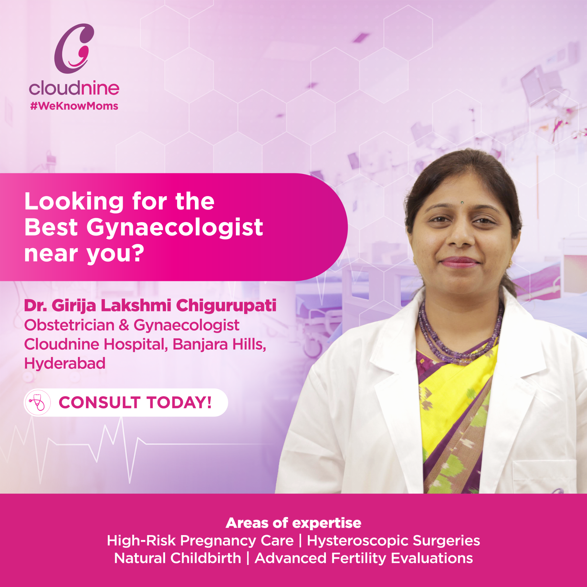 Cloudnine Hospital Facebook ad