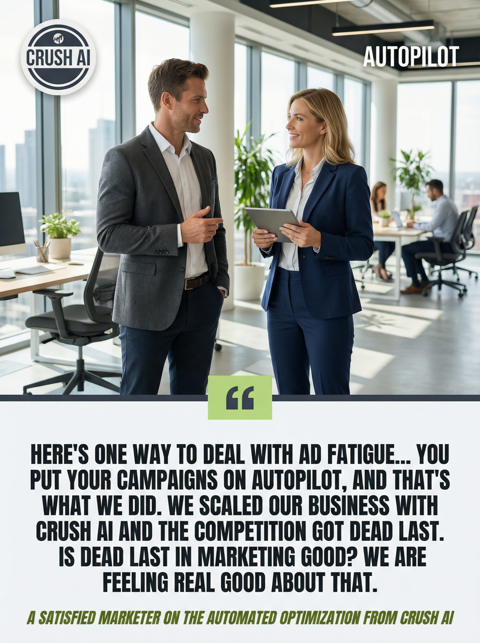 Mike Johnson - AI Marketing Facebook ad