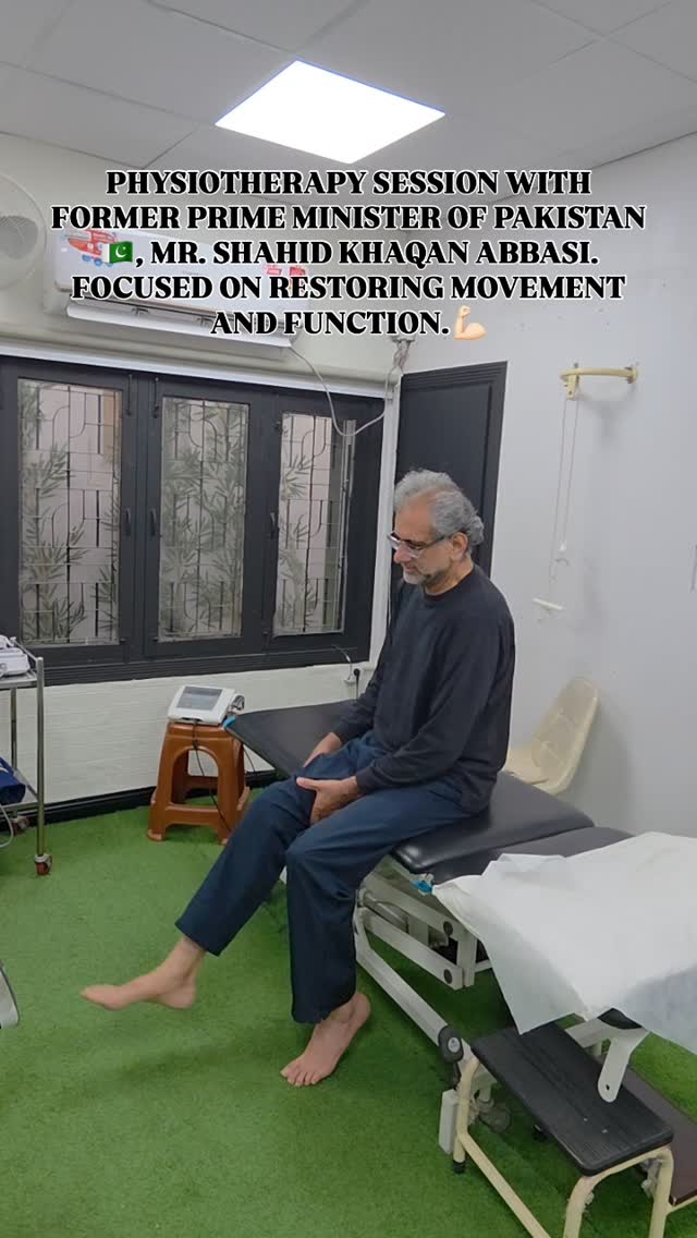 Dr.Burhan Rabi Facebook ad: Physiotherapy session with former Primer Minister of…
