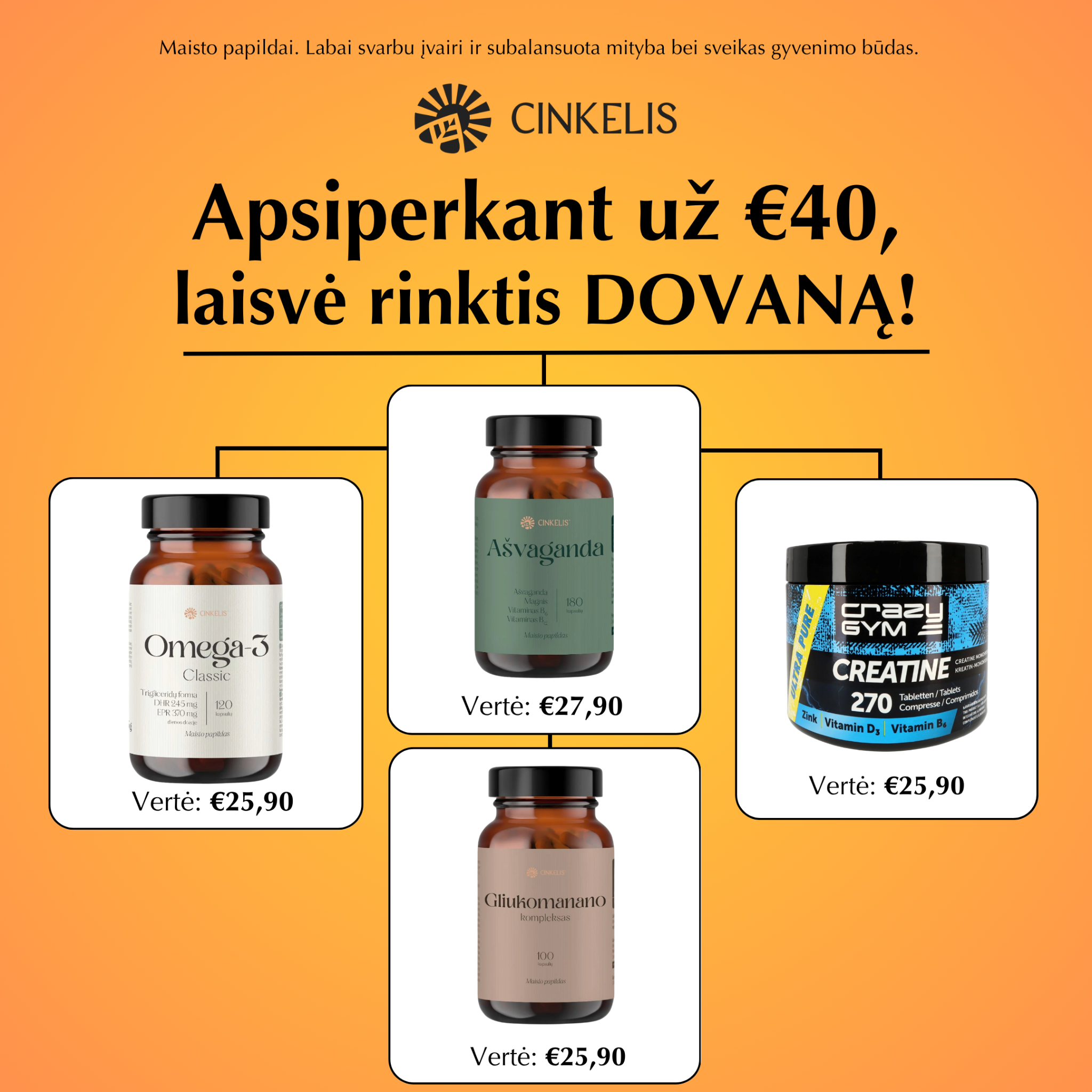 Cinkelis Facebook ad