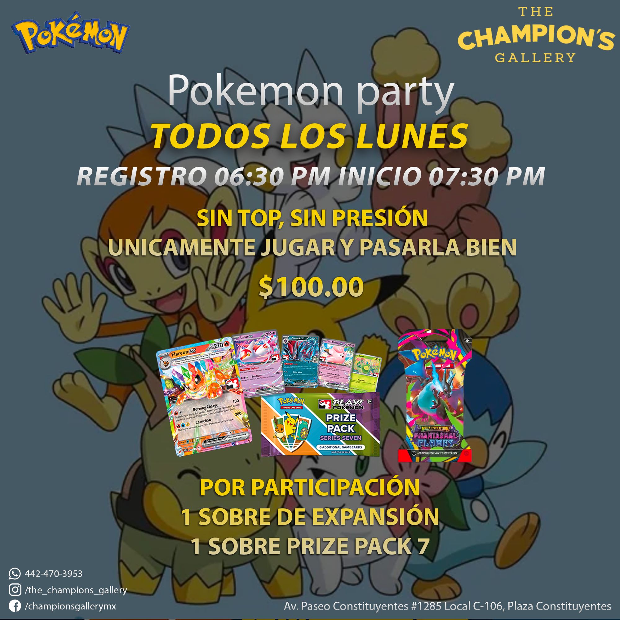 The champion's gallery Facebook ad: Champions