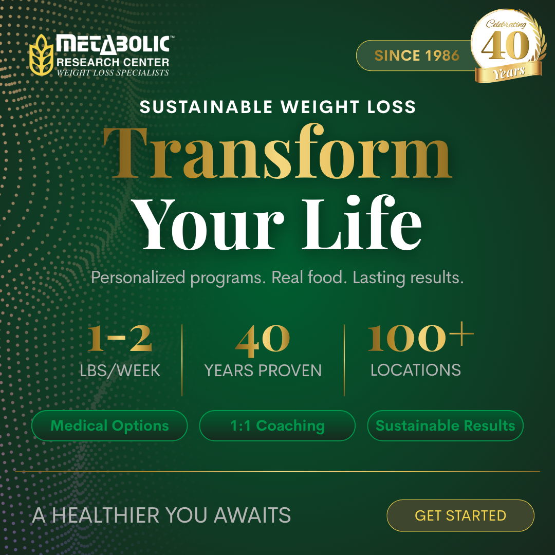 Metabolic Research Center Facebook ad