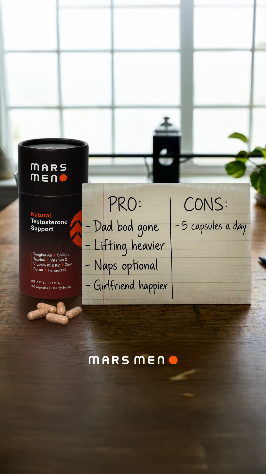 Mars Men Facebook ad