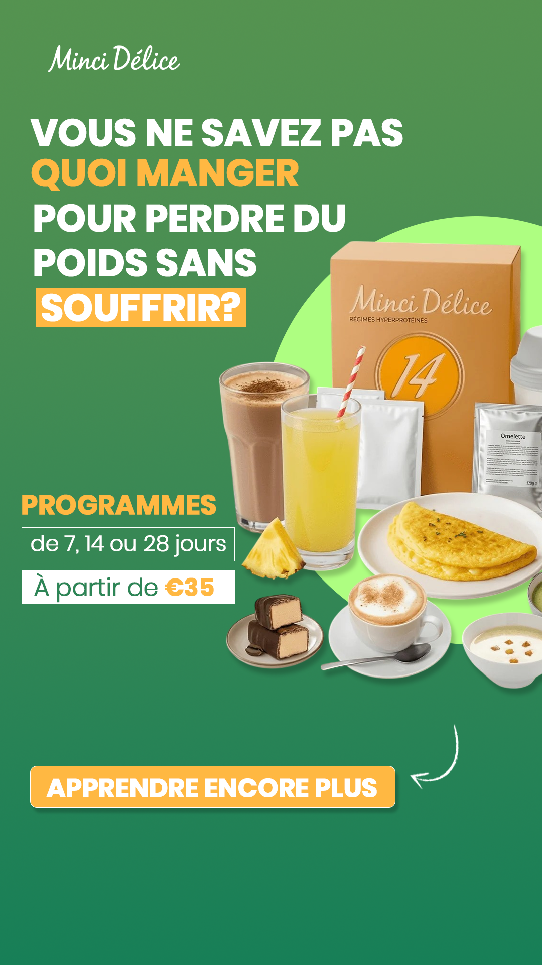 MinciDélice France Facebook ad