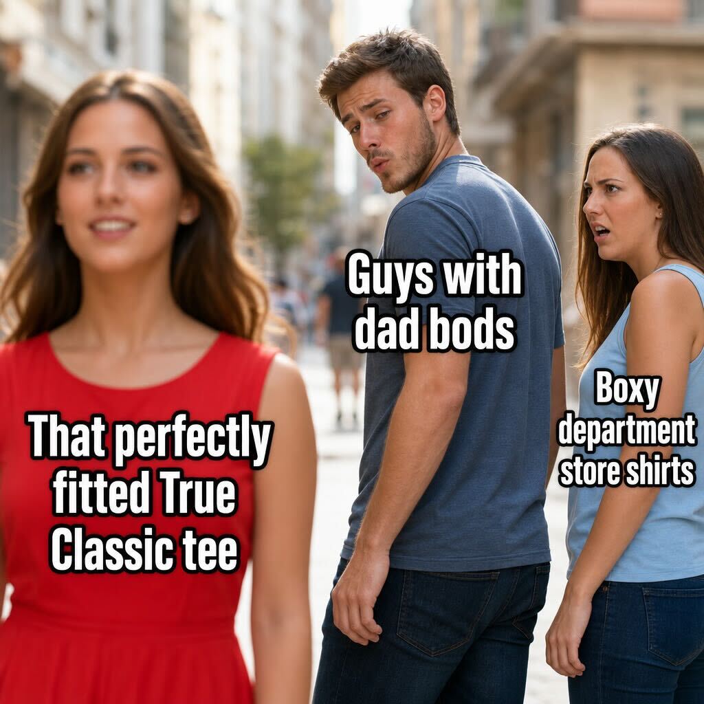 True Classic Facebook ad