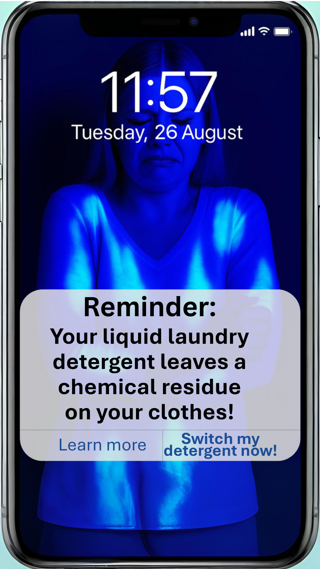 Laundry Tips Daily Facebook ad