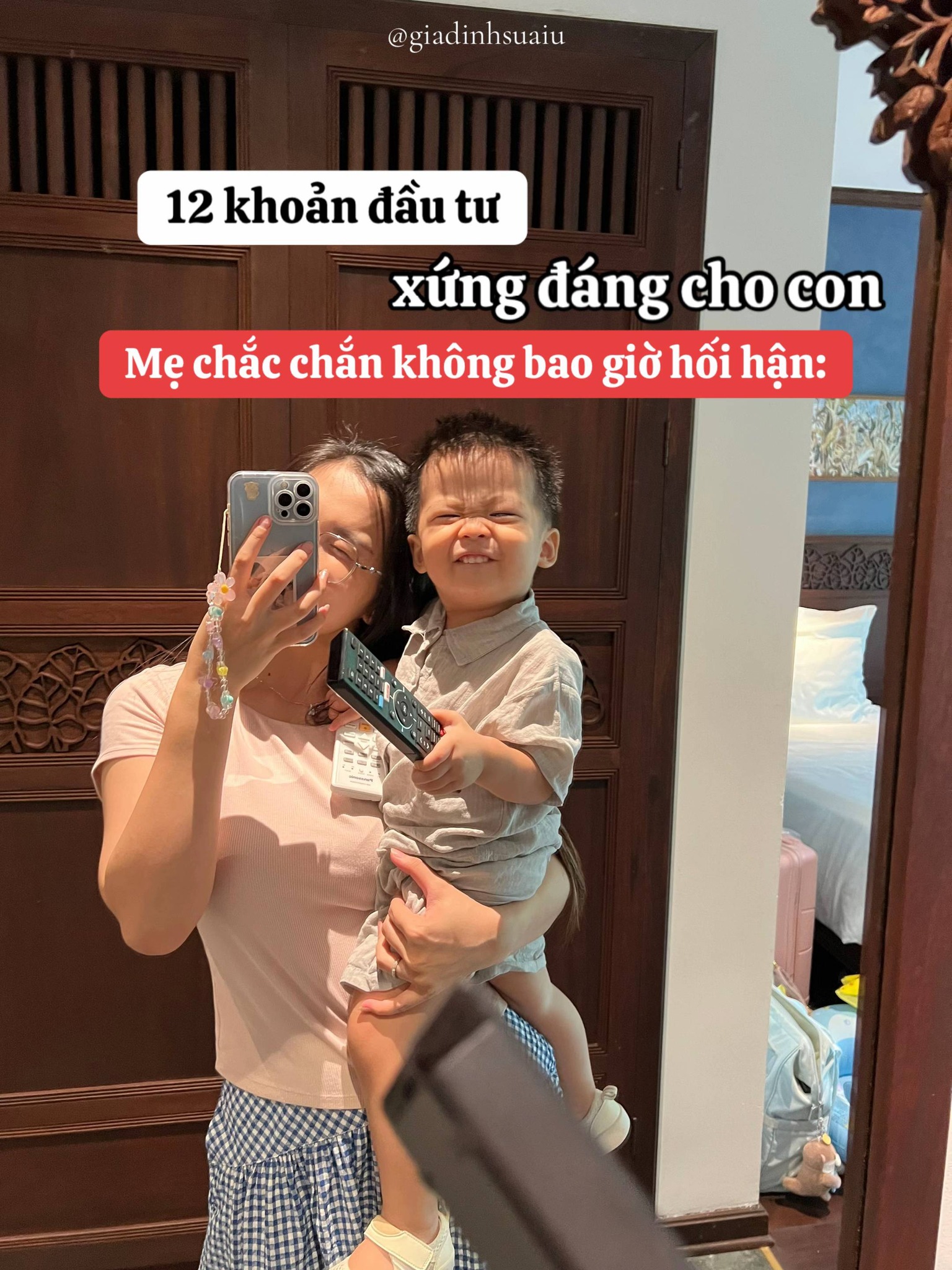 Chăm sóc con yêu Facebook ad