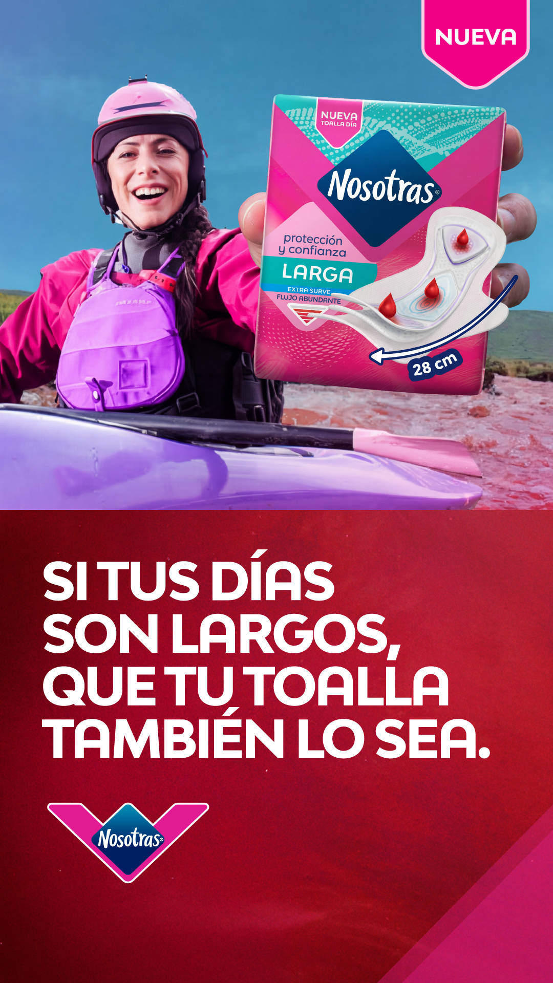 Nosotras Facebook ad from Apr 16, 2026