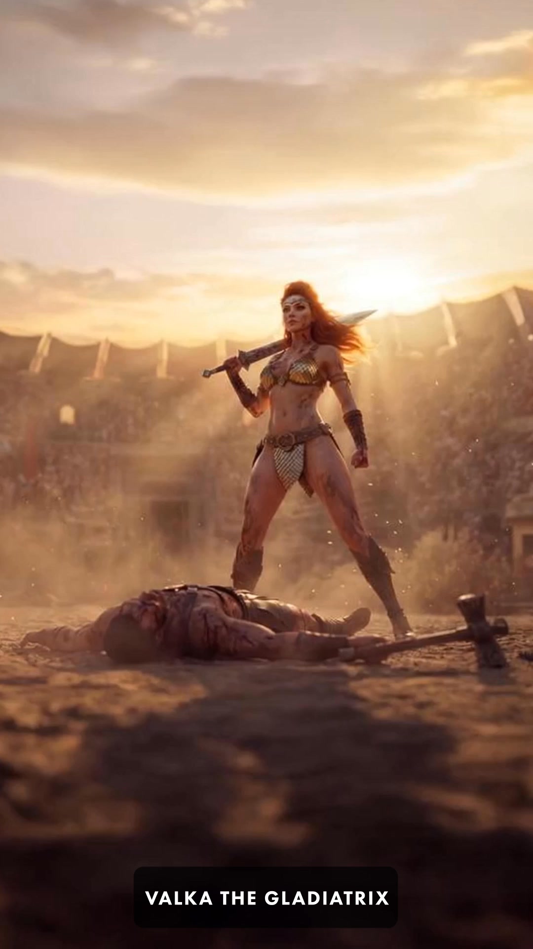 UnGodly Game Facebook ad: Ungodly: Made for Barbarians