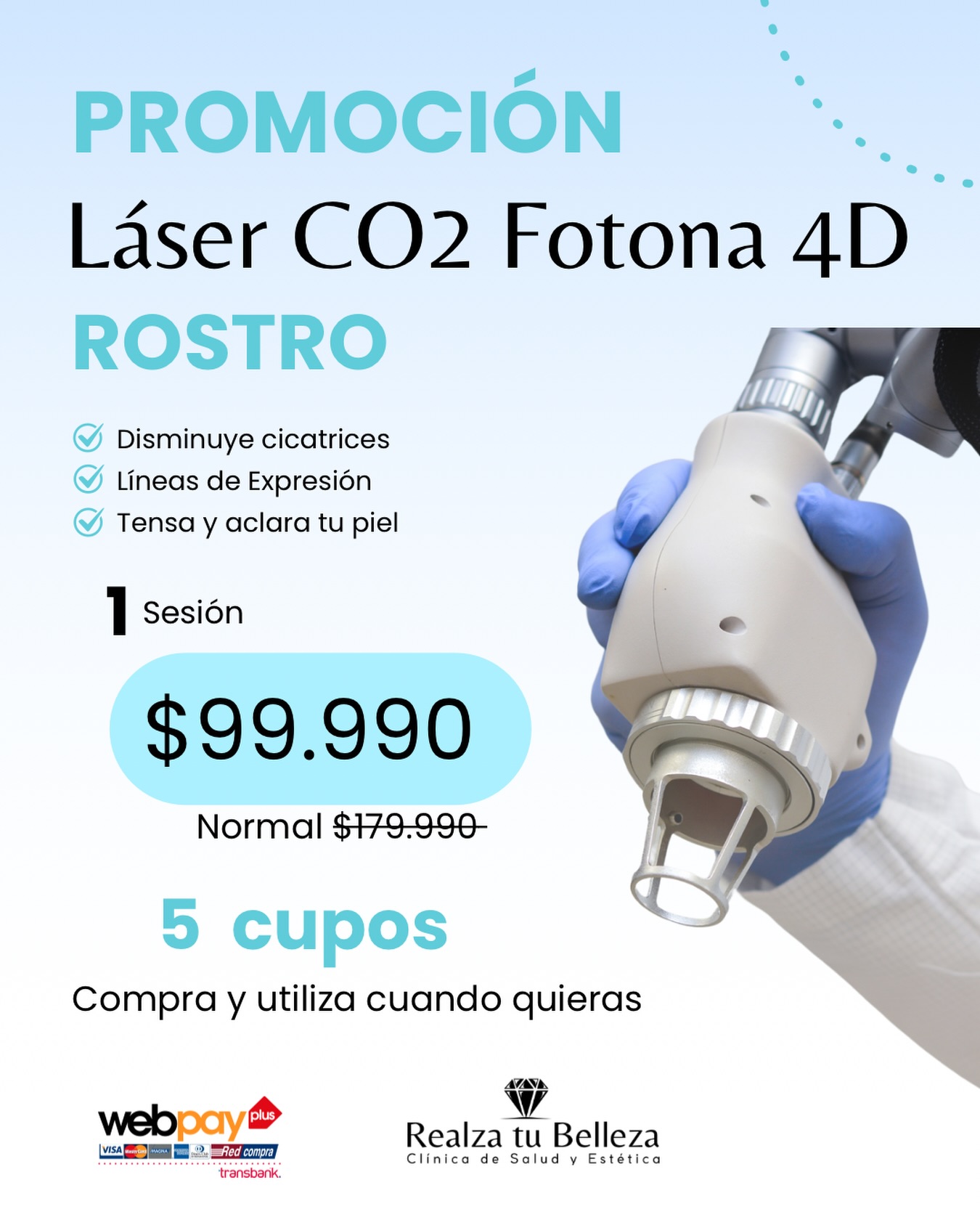 Clínica Estética Realza tu Belleza Facebook ad
