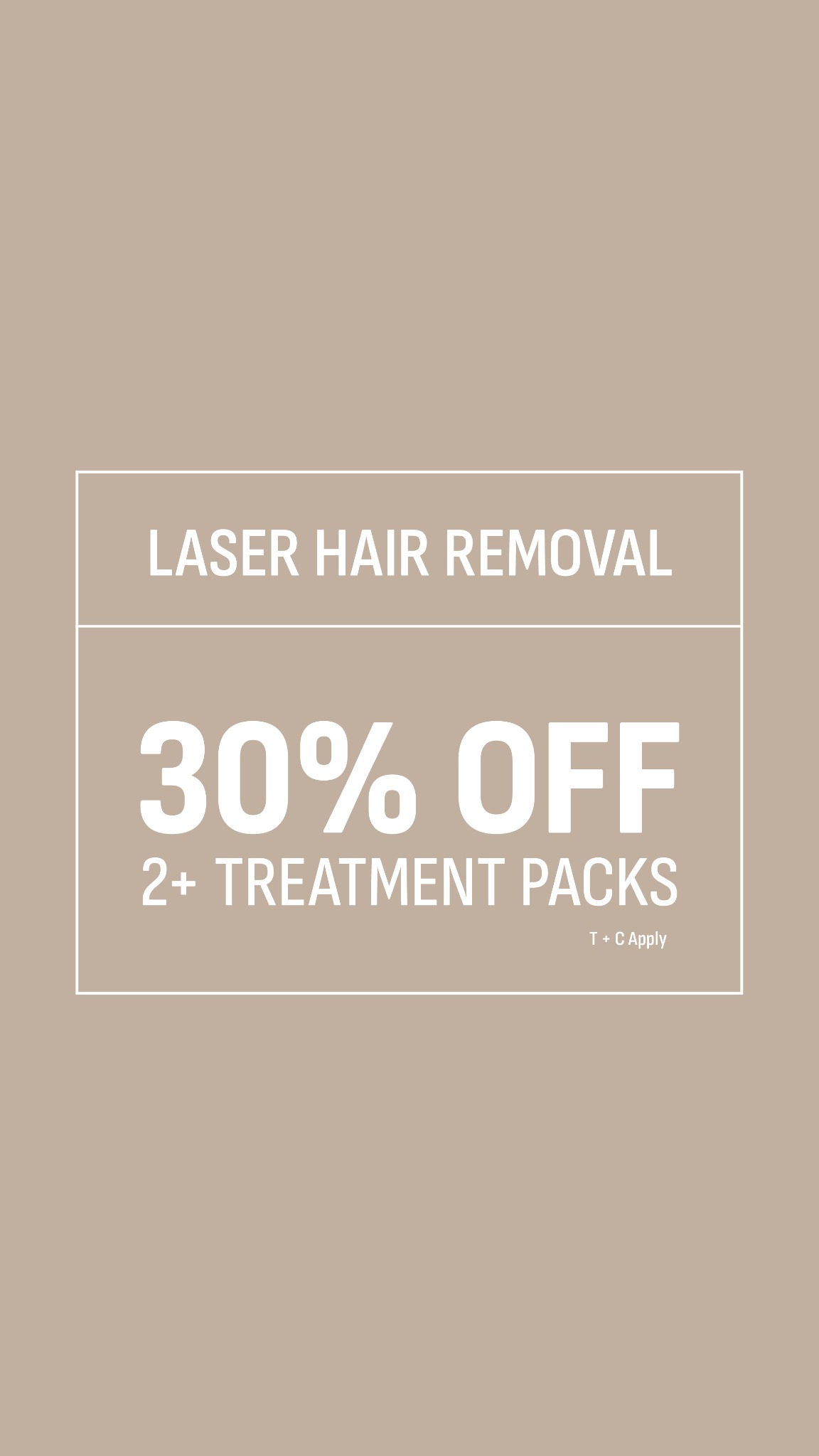 Australian Skin Clinics Facebook ad