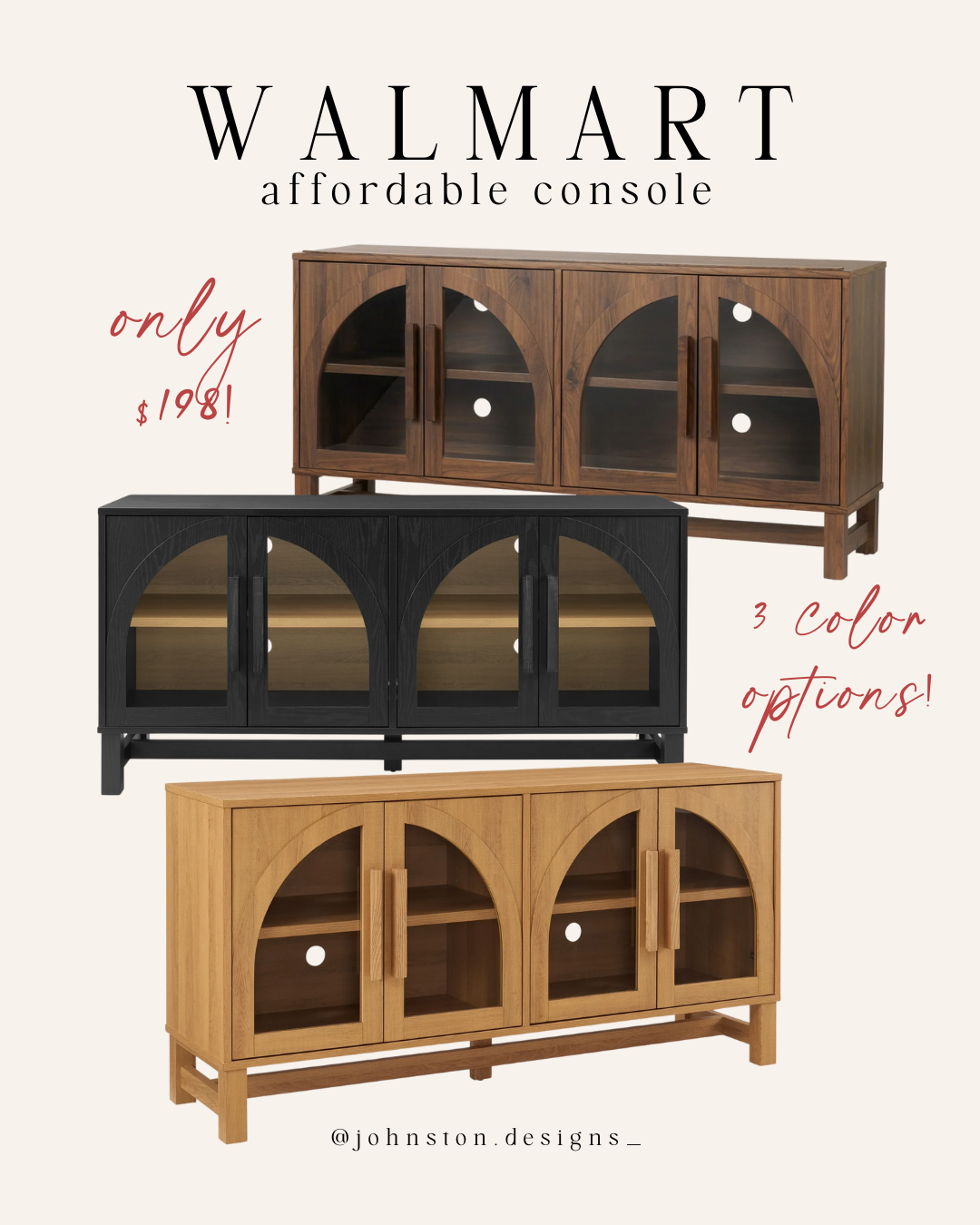 Johnston Designs Facebook ad