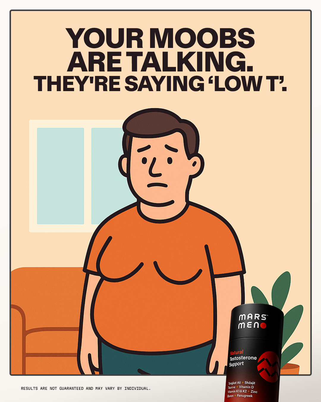 Mars Men Facebook ad