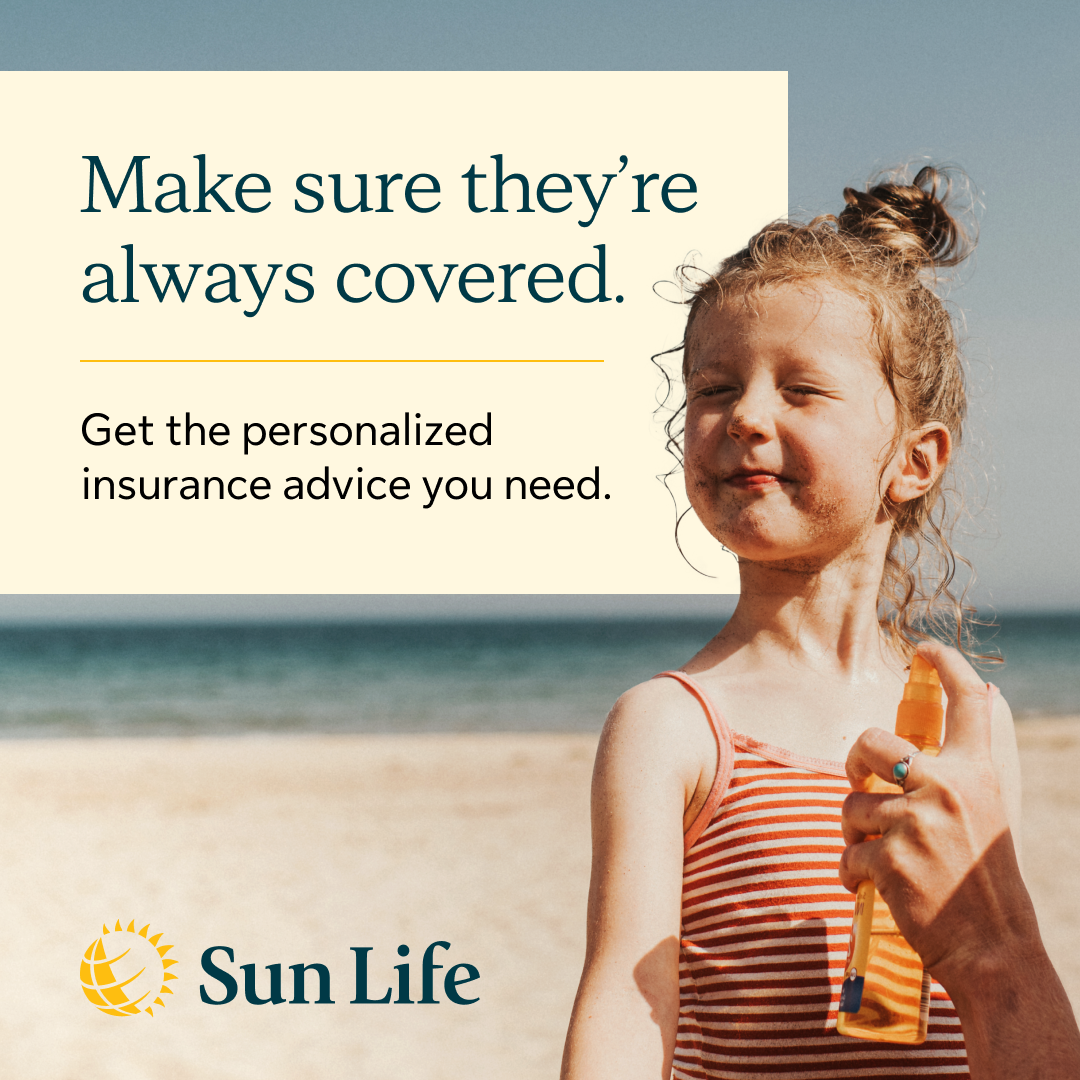 Sun Life Canada Facebook ad: Get life insurance