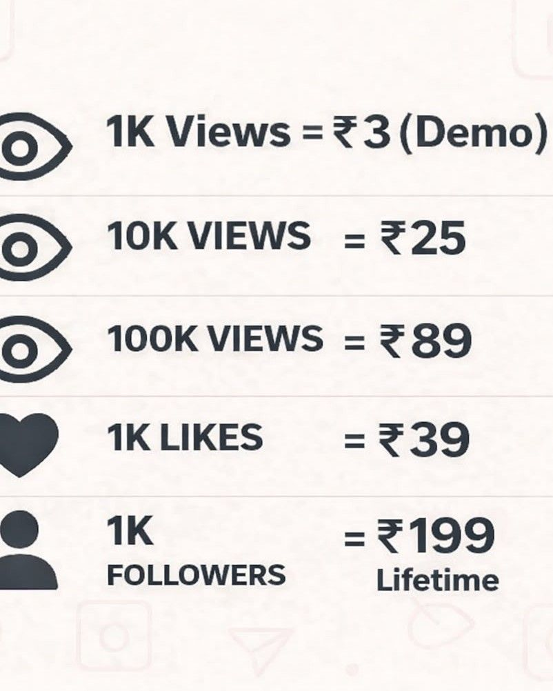 Juberrr Facebook ad: Grow Your Instagram Presence