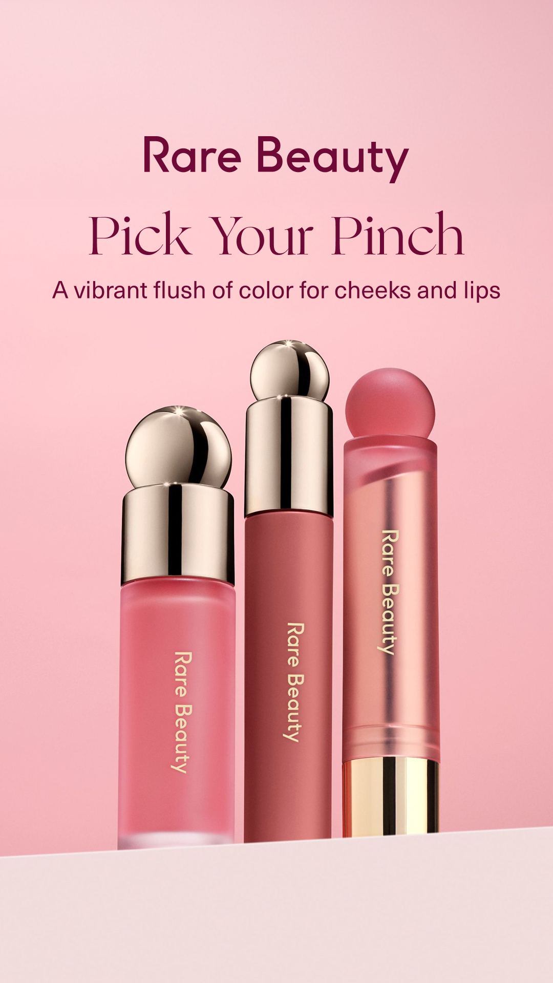 Rare Beauty Facebook ad