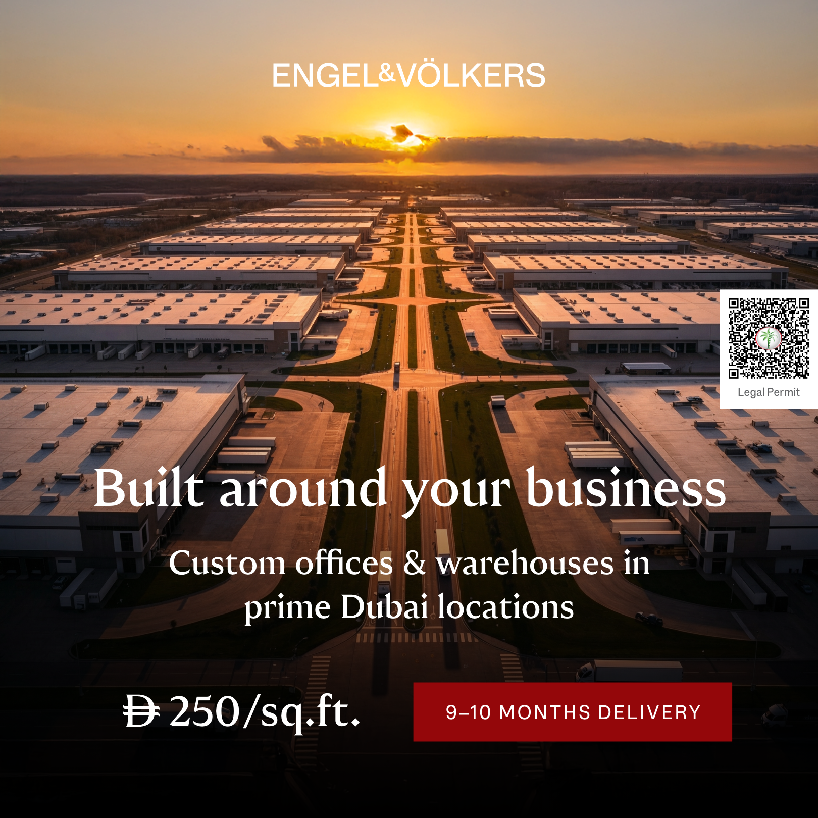Engel & Völkers Commercial Middle East Facebook ad