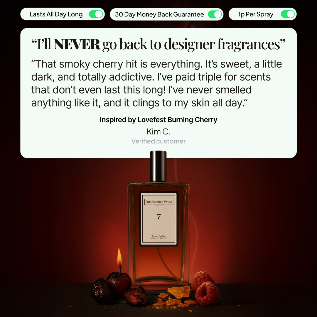The Essence Vault Facebook ad from Dec 29, 2025