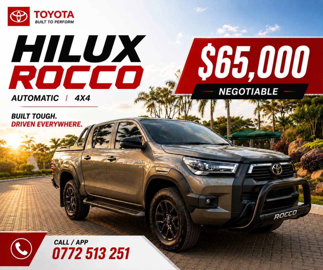 Zimbabwe Online Classifieds Adverts Facebook ad: Automatic 4x4