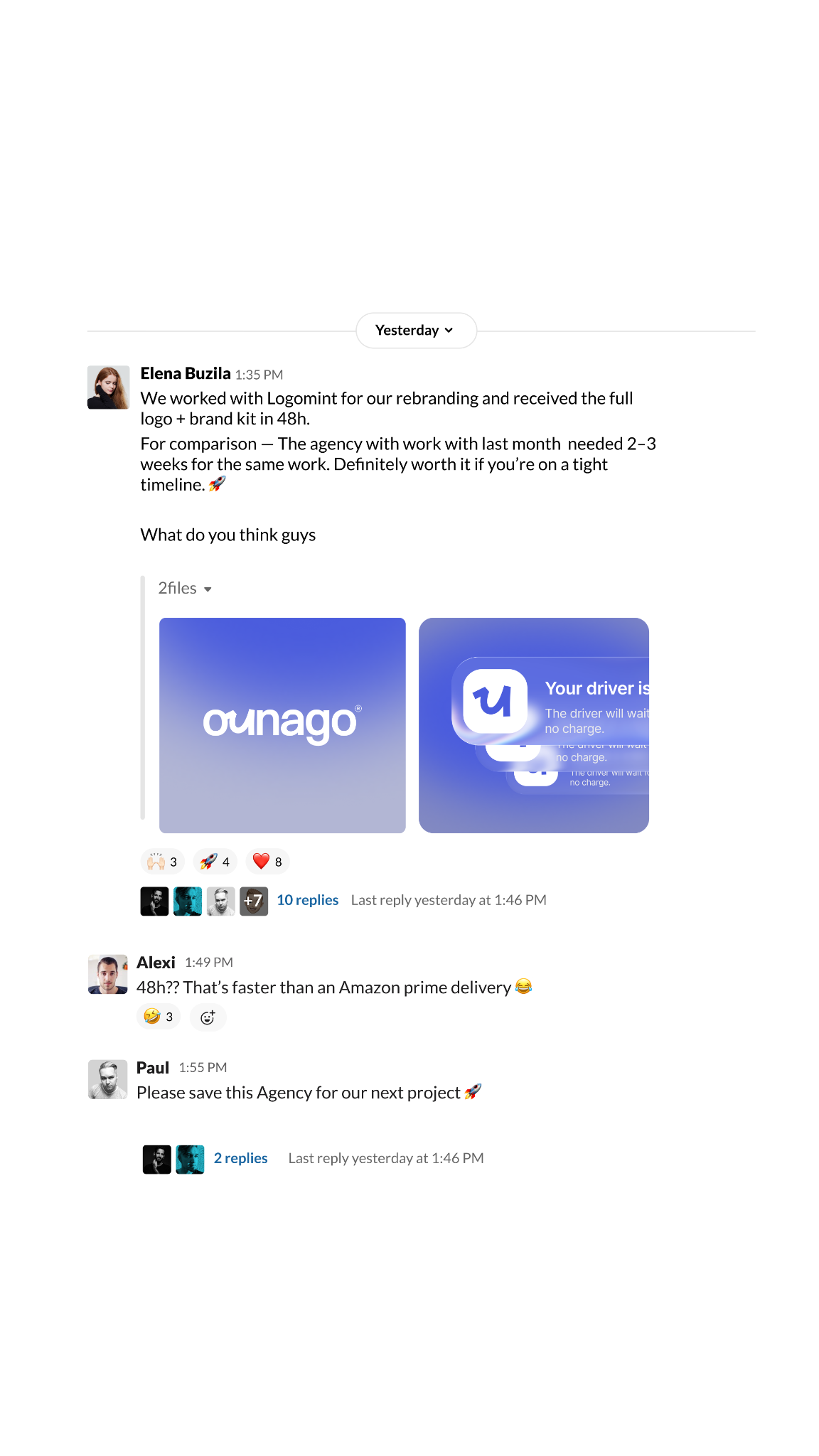 Logomint Facebook ad: Professional Logo Design, Risk Free