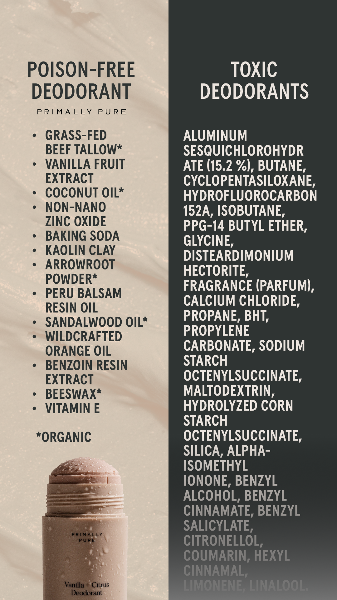Primally Pure Skincare Facebook ad