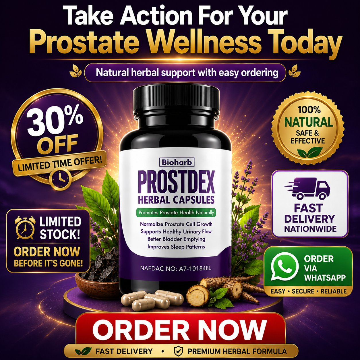 Prostdex Herbal Capsule Facebook ad