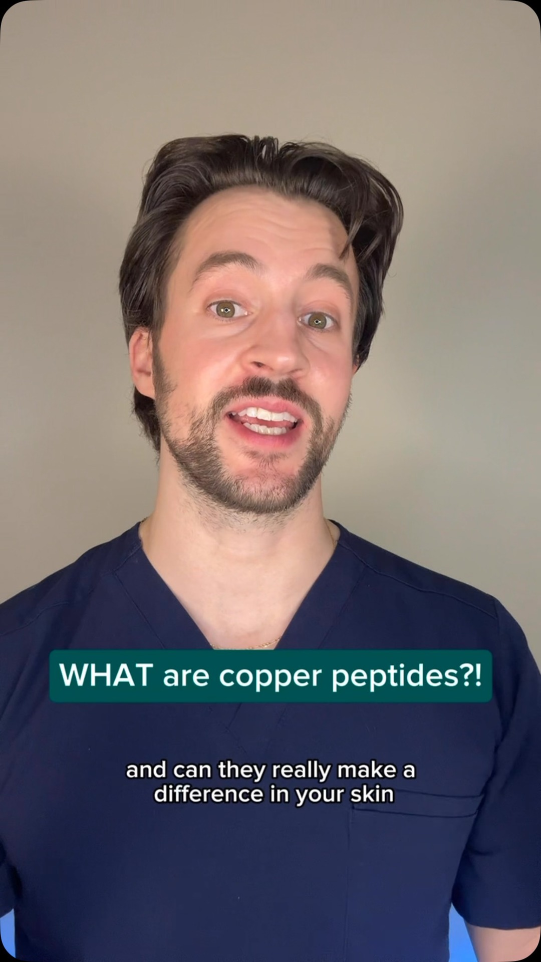 Dr.Reju-All Facebook ad: WHAT are copper peptides and what makes the…